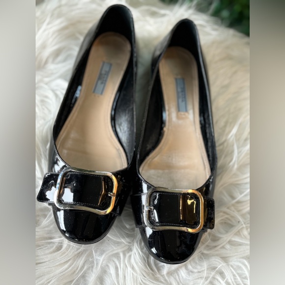Prada calzature donna flats size 38.5 - Picture 3 of 13